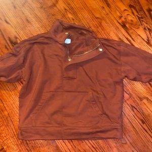 A New Day- Burnt Orange Long Sleeve